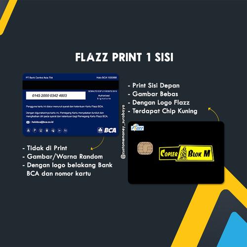 Foto Produk JUAL Custom Flazz / Etoll BCA 1sisi dari Custom E-Toll Surabaya