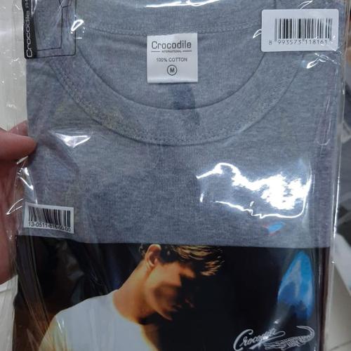 Foto Produk KAOS OBLONG PRIA ORIGINAL CROCODILE 816 ABU GROSIR PAKAIAN DALAM NEW - Abu-abu, S dari YUZNA CELL