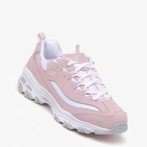 sneakers with pink