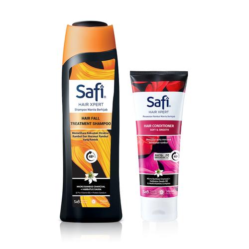 Foto Produk SAFI Hair Xpert Hair Fall Treatment Shampoo 320gr & Conditioner 180gr dari Safi Official Store