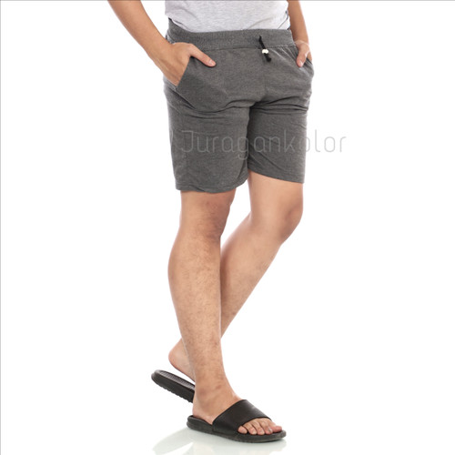 Foto Produk Celana Pendek Pria Santai Polos Casual Kaos Baby Terry Rib -BTR52 dari JuraganKolor