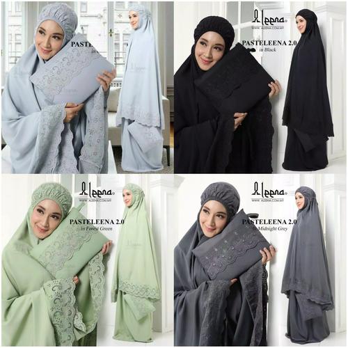 Foto Produk Mukena Dewasa katun Pasteelena - siti khadijah tas dari Triple-A oshop