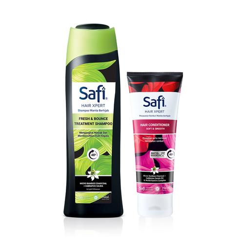 Foto Produk SAFI Hair Xpert Fresh & Bounce Shampoo 320gr & Conditioner 180gr dari Safi Official Store