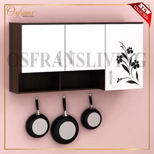 Gambar Lemari Dinding Dapur Dahlia KC WU 120 - Walnut White dari Osfrans Home Living Kab. Tangerang Tokopedia