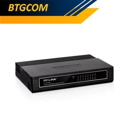 Foto Produk TP-Link TL-SF1016D 16-Port Desktop Switch / TPLink TLSF1016D dari BTGCOM