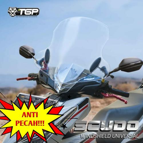 Promo Windshield Universal SCUDO Kota Surabaya tgp motor parts