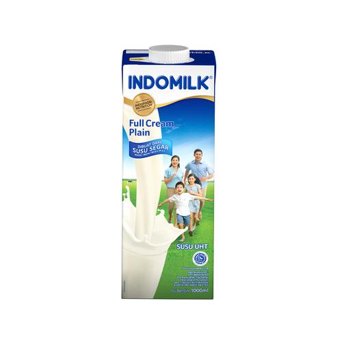 Foto Produk Susu UHT FC Indomilk Plain 1000 ml X 2 Pcs dari Indomilk Official Store