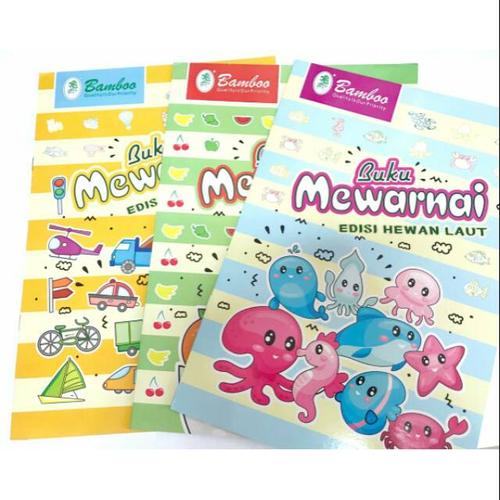 Gambar BUKU BELAJAR MEWARNA BERHITUNG A4 ANAK BESAR BAGUS LUCU COLORING BOOK dari PROMAXSTORE Kota Bandung Tokopedia
