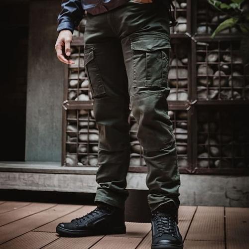 Foto Produk Celana Riding Lander Motor Pants + Protector - Original Diskon - Abu-abu, 30 dari TDspeedshop