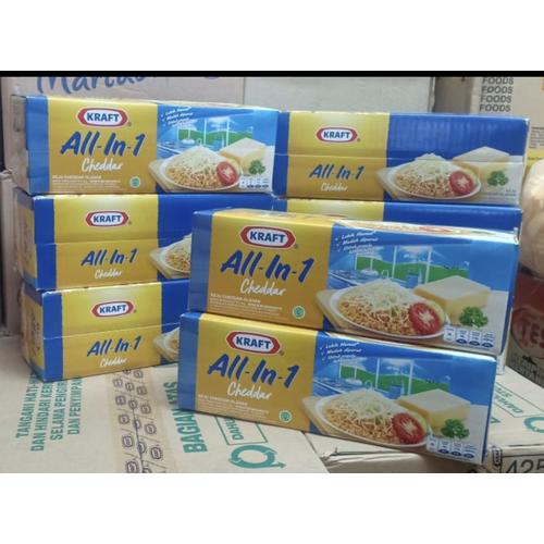 Foto Produk Keju kraft cheddar all in one cheeze 2kg dari In and In Shop