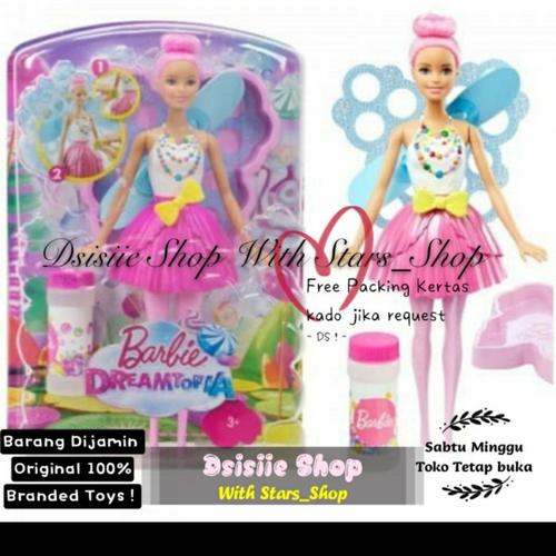 Jual Barbie Dreamtopia Bubbletastic Fairy Original Boneka Barbie