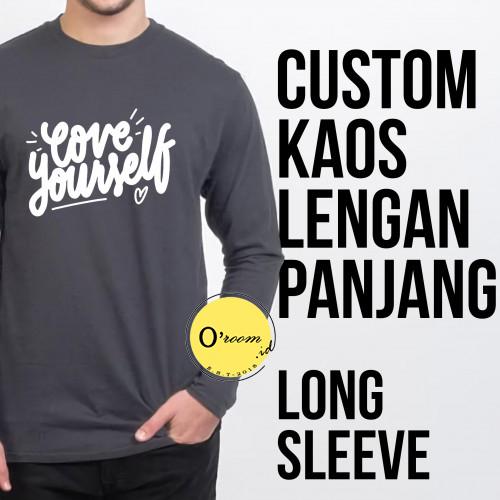 Jual T-Shirt Custom Long-Sleeves by 