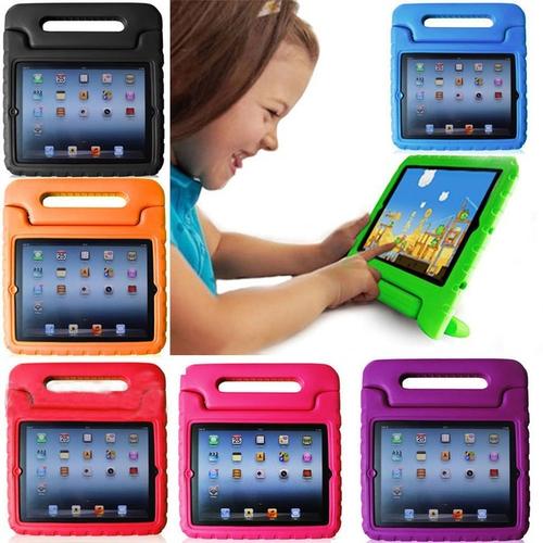 Foto Produk Ipad 7 8 10.2" EVA ShockProof i-case Standing Children Cover Case Kids - Hitam dari Pro Glass