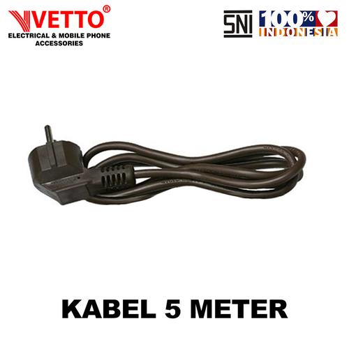 Foto Produk VETTO KABEL SNI 5M HITAM dari Vetto Smart Home