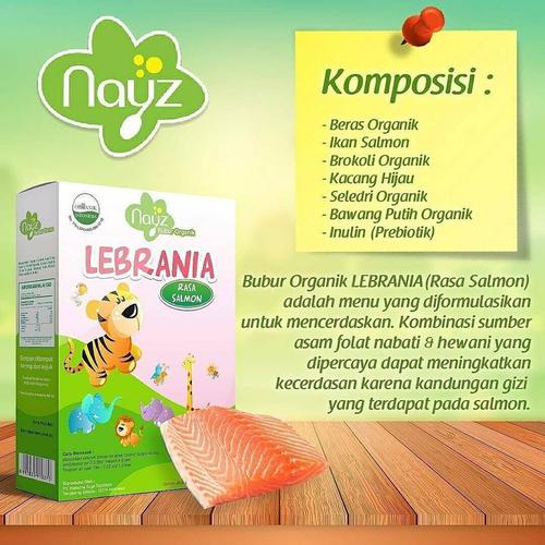 Foto Produk Nayz Bubur Bayi Organik Tematik Lebrania dari Yen's Baby & Kid Official Shop
