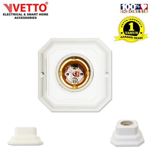 Foto Produk VETTO Fitting Plafon Lampu - Segi 4 dari Vetto Smart Home