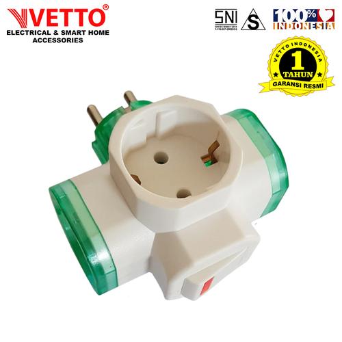 Foto Produk VETTO V-880 Steker T Arde + SW - SNI dari Vetto Smart Home