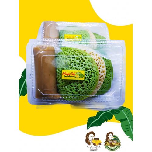 Foto Produk Serabi Durian Asli khas Bangka (KHUSUS GOJEK GRAB) dari Pisang Goreng Madu Bu Nanik
