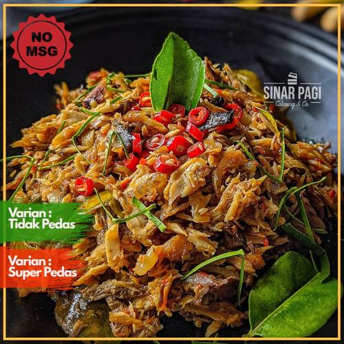 Foto Produk IKAN CAKALANG SUWIR RICA KHAS MANADO - Super Pedas dari SINAR PAGI CATERING