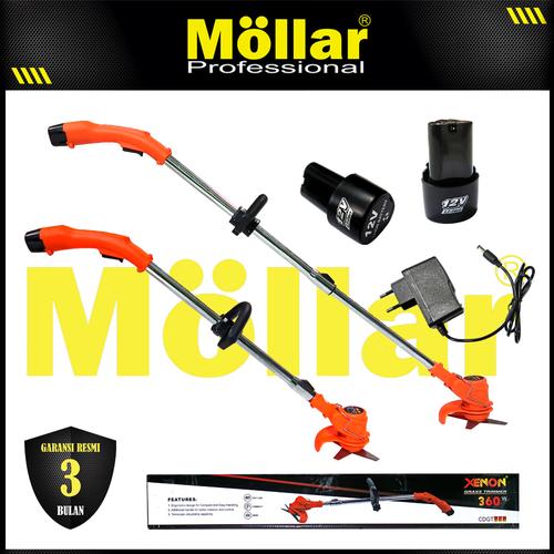 Foto Produk XENON CDGT360 Mesin Potong Rumput 12V Cordless Grass Cutter Trimmer dari Mollar Official