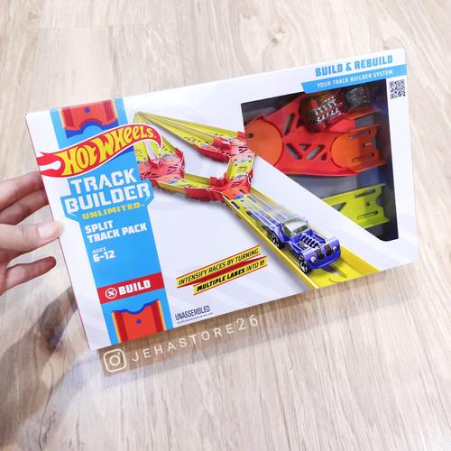 HOT WHEELS ] Track Builder Split Track 