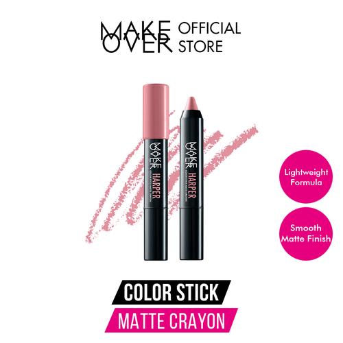 Foto Produk MAKE OVER Color Stick Matte Crayon - 101 Brooklyn dari Make Over Official Shop
