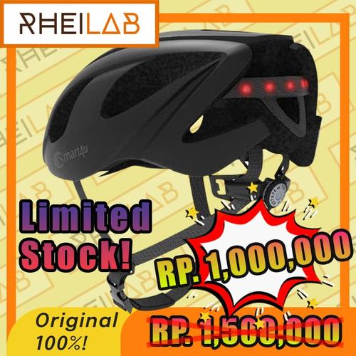Gambar PROMO! Smart Helmet Backlight Waterproof Bluetooth Smart4u SH55M (M) - Hitam, M dari RheiLab Jakarta Utara Tokopedia