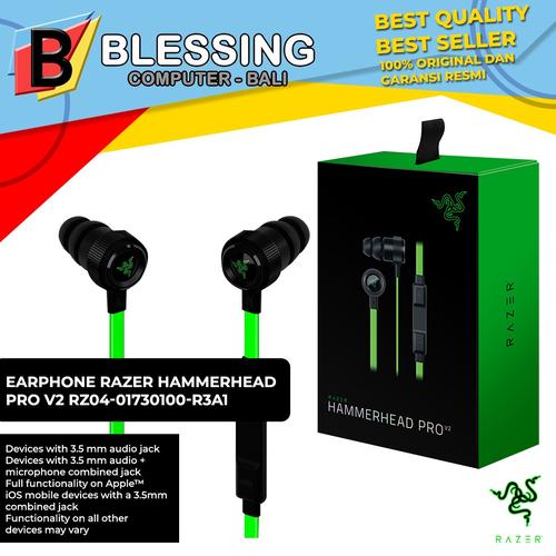 Jual Earphone RAZER HAMMERHEAD PRO V2 