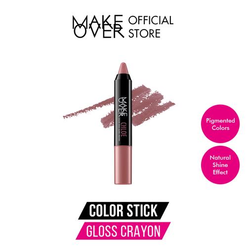 Foto Produk MAKE OVER Color Stick Gloss Crayon - 104 Chloe dari Make Over Official Shop