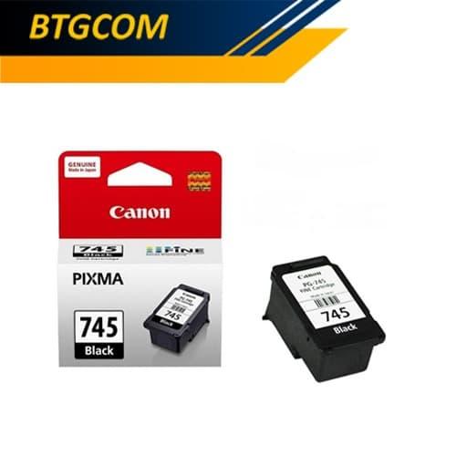 Foto Produk Canon 745 Black Hitam BK Tinta Catridge Catrid PG745 PG Ori dari BTGCOM