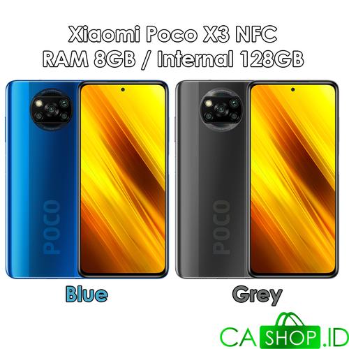 Foto Produk Xiaomi Poco X3 NFC - 8GB 128GB (8/128) - New Original Garansi Resmi - Grey dari CA Shop