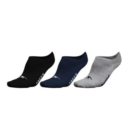 Foto Produk Specs Encase Invisble Socks 3Pack M - Blck/Nvy/Gry dari SPORTAWAYS