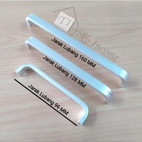 Foto Produk Tarikan 011 - 160 Aluminium / Handle Laci Lemari Murah Minimalis dari Toko Income