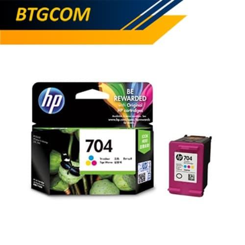 Foto Produk HP 704 Color Warna CL Tinta Catridge Catrid HP704 Ori dari BTGCOM