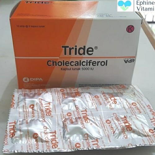 Jual Tride Cholecalciferol Vitamin D 5000 Iu Kapsul Lunak Kota Bekasi Ephine Vitamin Tokopedia