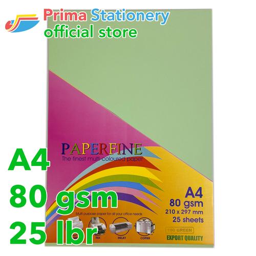 Gambar Kertas HVS Warna Paperfine Green dari Prima Stationery Jakarta Utara Tokopedia