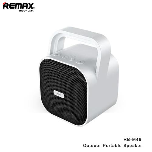 Foto Produk REMAX Outdoor Portable Speaker RB-M49 - WHITE dari Remax Indonesia Official