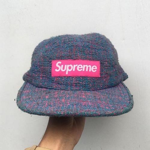 Jual Supreme 5 panel Boucle Camp Cap 