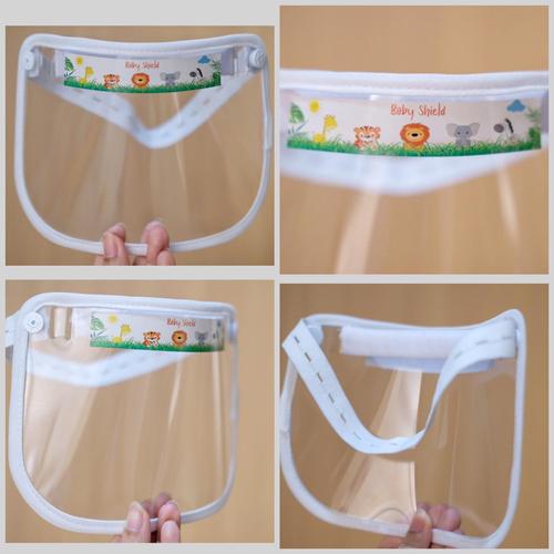 Foto Produk baby Faceshield bayi Face Shield alat pelindung diri / Pelindung Wajah - Putih dari BrandOne