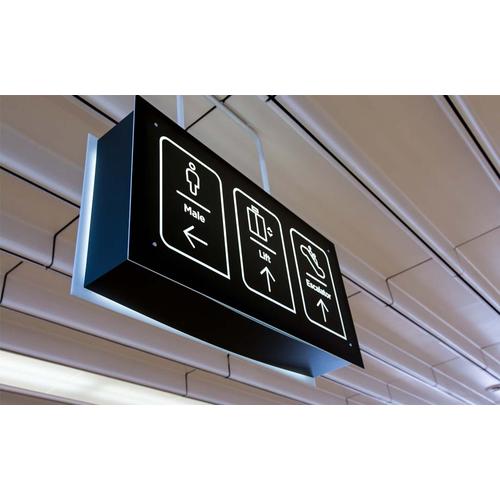 Jual akrilik sign gantung tulisan 2 muka gambar - Kota Surabaya