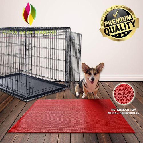 Foto Produk Alas Kandang Kucing/Alas Kandang Anjing/Alas Kandang Tortoise 40x60 - Hitam dari Cipta Raya Mandiri