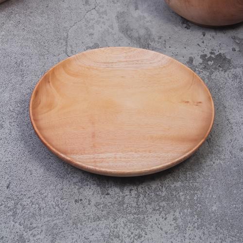 Foto Produk Piring Kayu Bulat / Piring Cantik / Properti Foto Produk - PIRING KAYU dari alasfotoprops