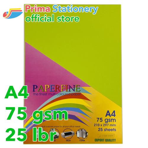 Foto Produk Kertas HVS Warna Paperfine Cyber Green dari Prima Stationery