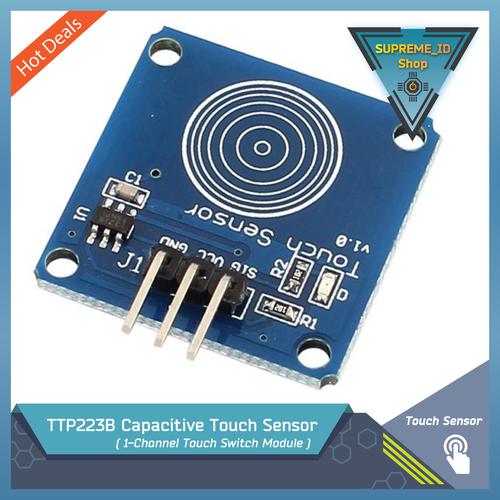 Jual TTP223-B TTP223B Digital Capacitive Touch Sensor Module for ...
