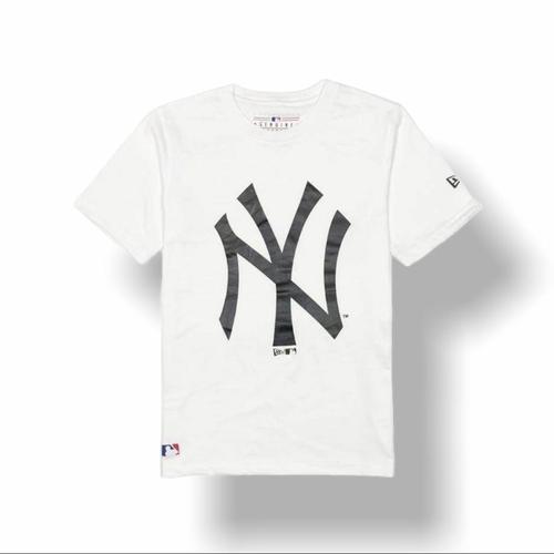 Jual Tees MLB Yankees Logo White 