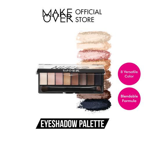 Foto Produk MAKE OVER Eye Shadow Palette - Nudes dari Make Over Official Shop