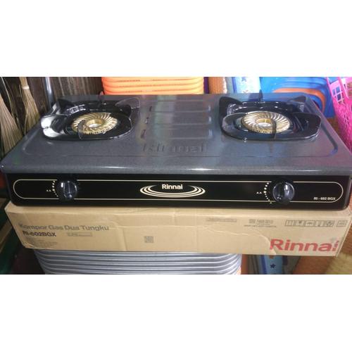 Jual Kompor Gas Rinnai RI 602BGX / 602 BGX 2 Tungku Turbo tornado stainless  - Jakarta Selatan - Rc-shopping | Tokopedia