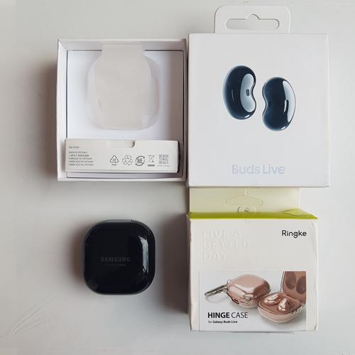 samsung galaxy buds live black hitam 