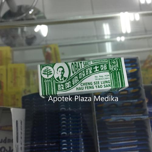 Foto Produk CHENG SIE LUNG HAU FUNG SAN - Obat Sariawan, Sakit Gigi, Tenggorokan dari Plaza Medika