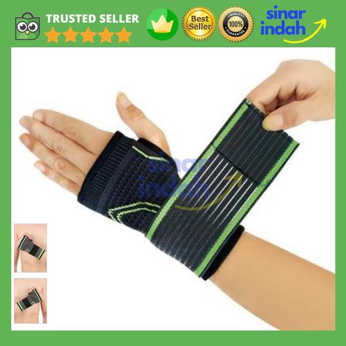 Foto Produk Wrist Hand Band Brace Palm Gym Support Splint Carpal Tunnel Arthritis dari CV. Sinar Indah
